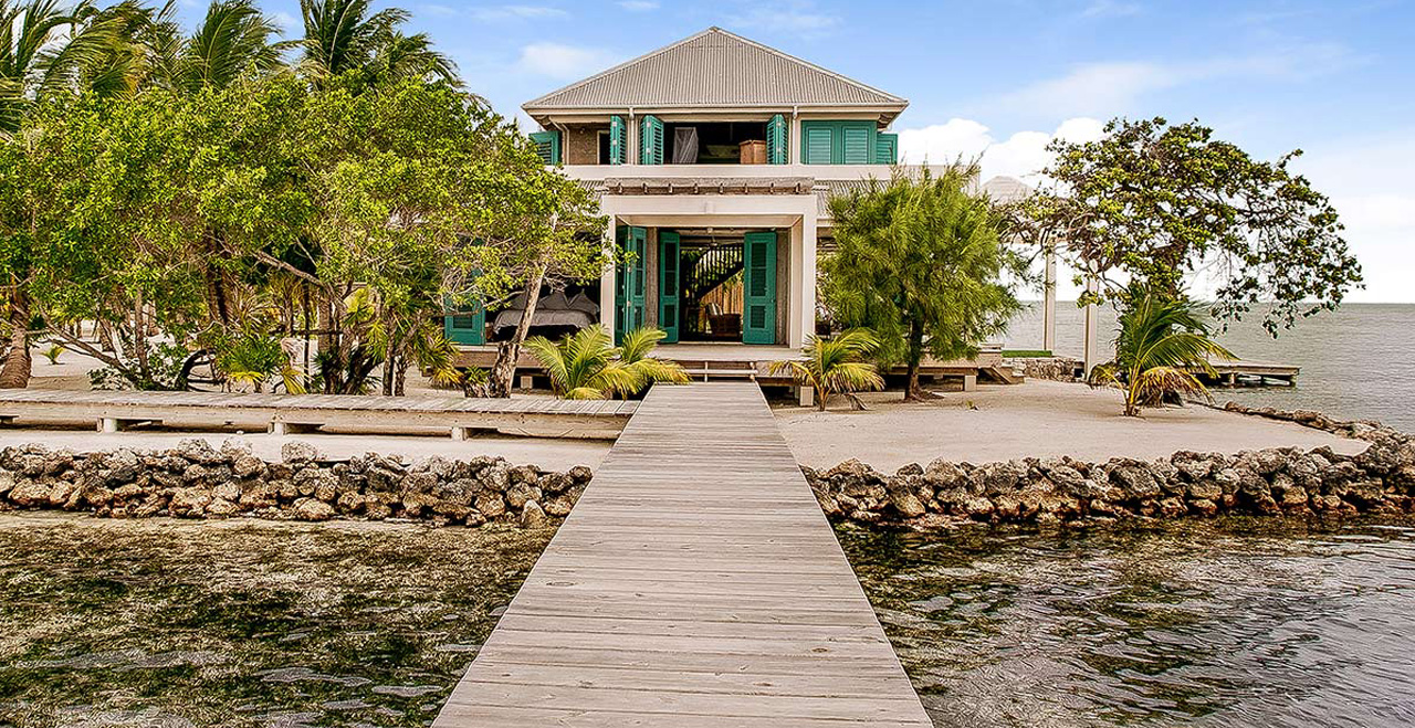 Casa Estrella Private Island Belize, Belize Private Accommodation, Island Rental Belize